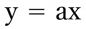 比例の式