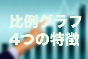 比例　グラフ　