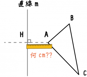 線対称　書き方