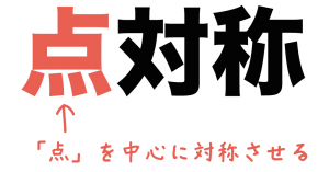 点対称