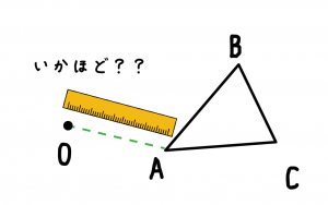 点対称移動　書き方