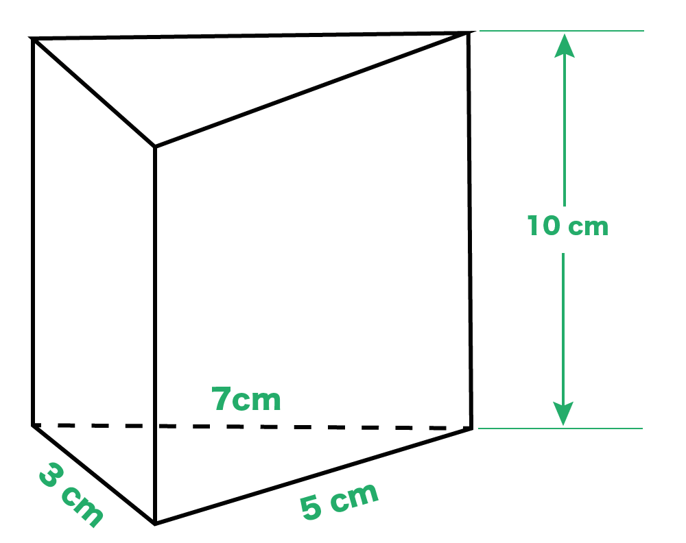 三角柱　展開図　作図