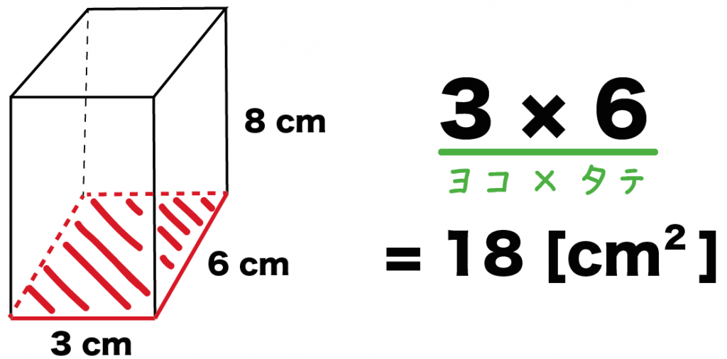 直方体　体積　求め方　公式
