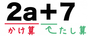 単項式　多項式