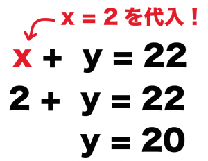 小数　連立方程式　解き方
