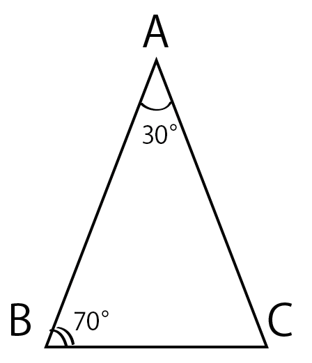 三角形の外角の定理