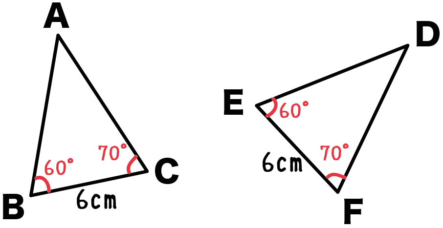 三角形の合同条件