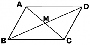 平行四辺形の証明　性質
