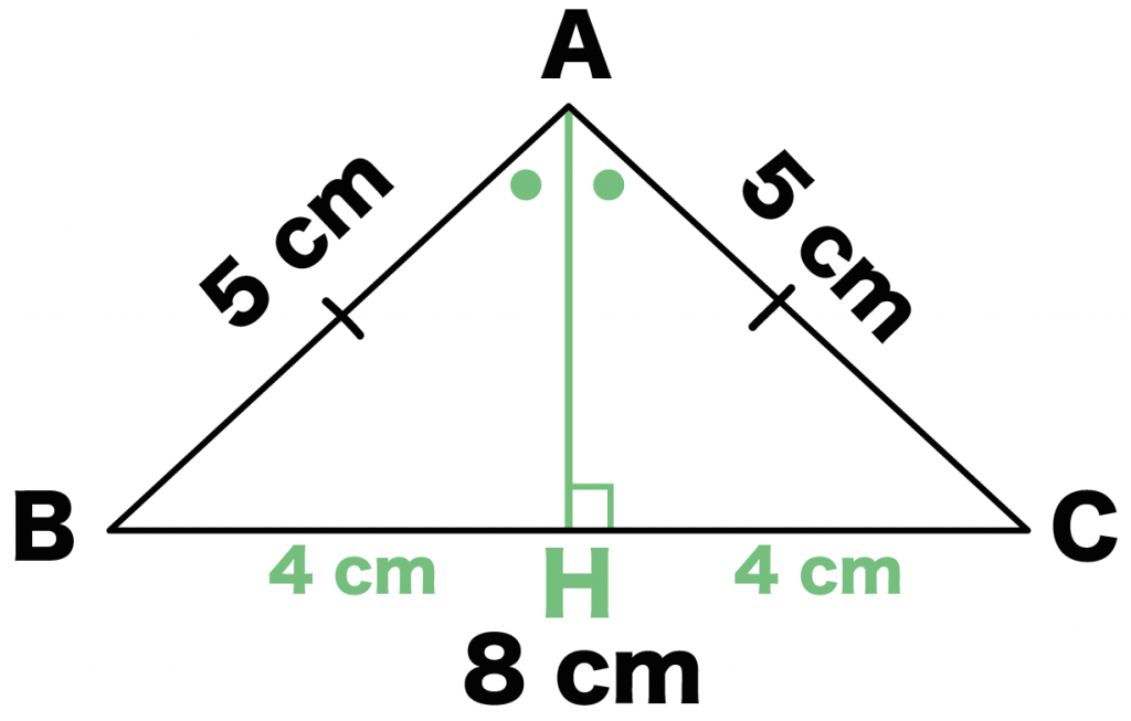 二等辺三角形　高さ　求め方