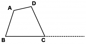 平行線と面積　作図