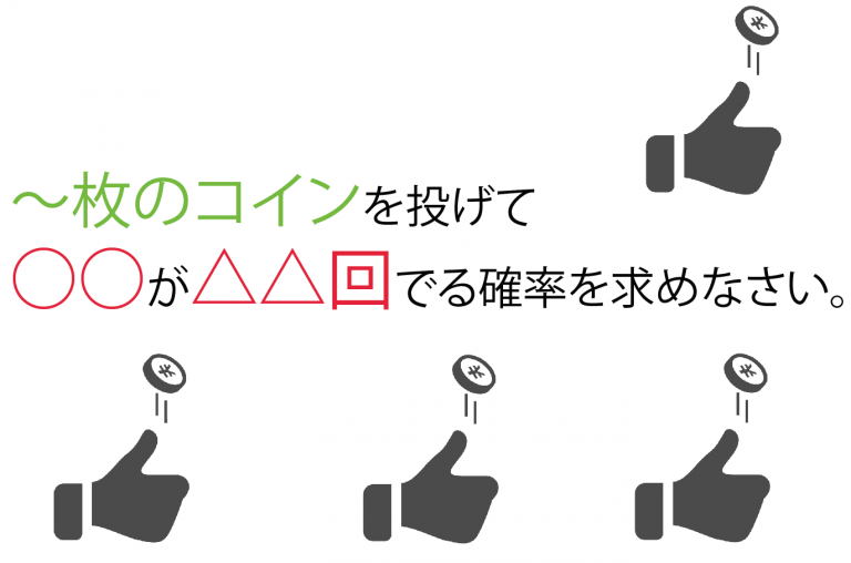 【簡単公式】コインの確率を3秒で計算できる求め方