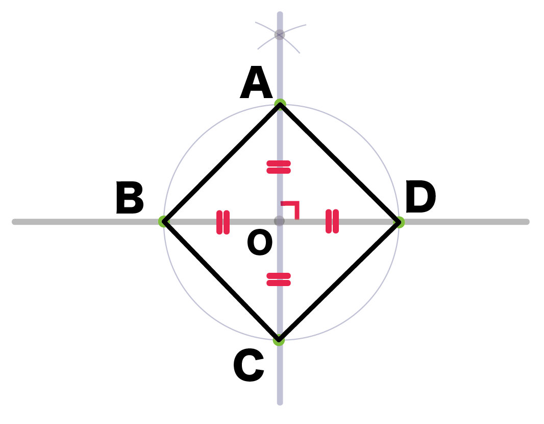 コンパスで作図！正方形の書き方がわかる5つのステップ | tomo