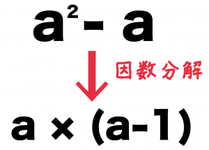 因数分解とは　中学数学