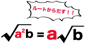 平方根を簡単にする方法