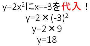 二次関数　変化の割合　求め方