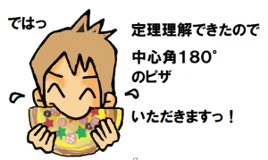 円周角の定理　証明