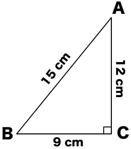 三平方の定理（ピタゴラスの定理）　公式