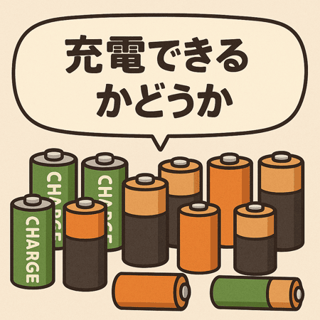 一次電池 二次電池 違い 覚え方