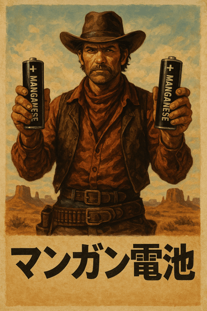 マンガン電池　仕組み　中学