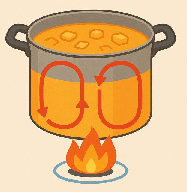 伝導 対流 放射 違い