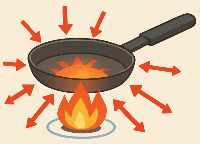 伝導 対流 放射 違い