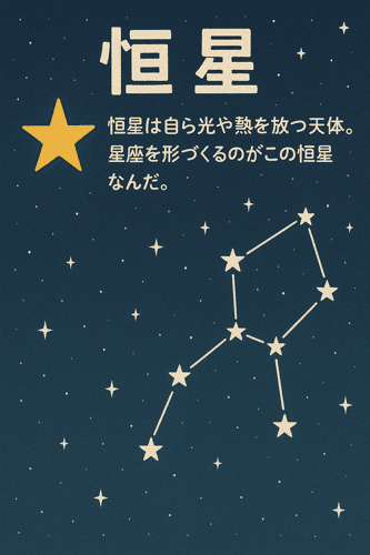 天体 恒星 惑星 違い
