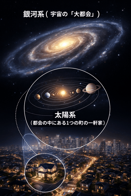 銀河系 太陽系 違い