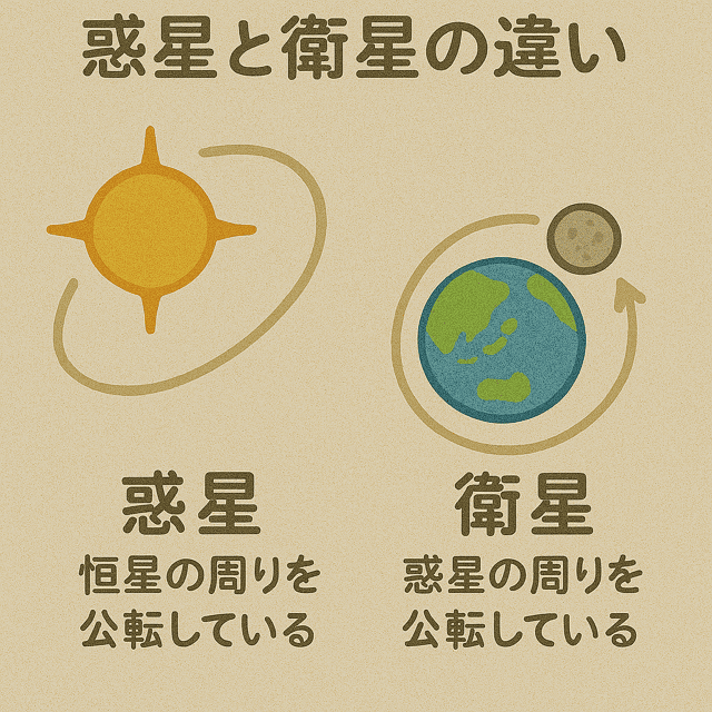 恒星 惑星 衛星 小惑星 彗星 違い