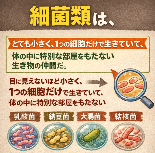 菌類 細菌類 違い