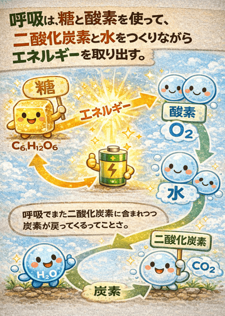 炭素の循環 中学