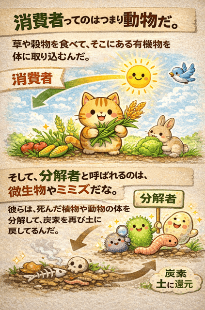 炭素の循環 中学