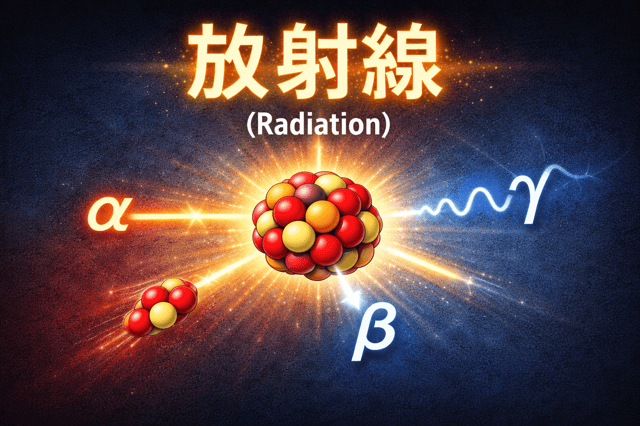 放射線 放射能 放射性物質 違い