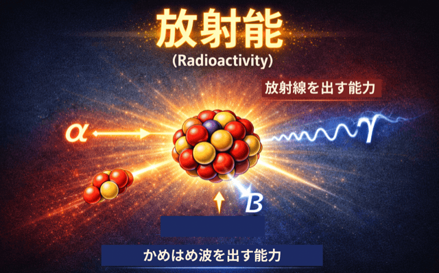 放射線 放射能 放射性物質 違い
