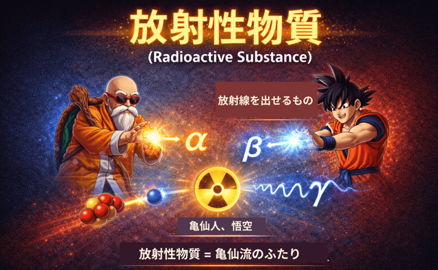 放射線 放射能 放射性物質 違い