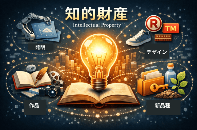 知的財産 知的財産権 違い