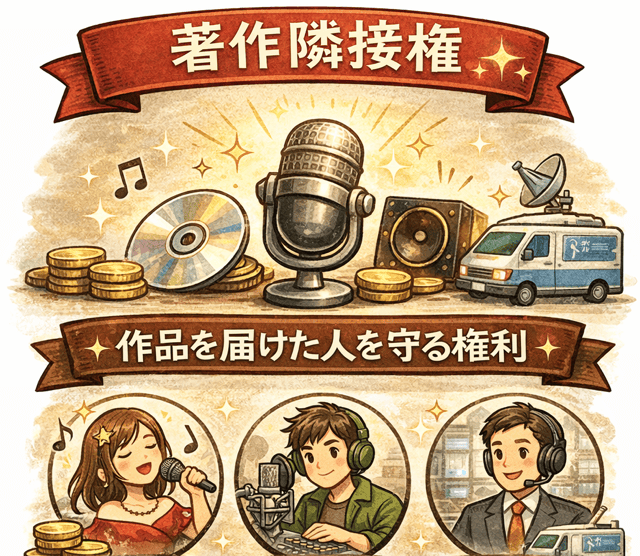 著作隣接権 著作者人格権 著作権 違い