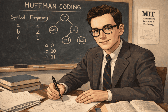 ハフマン圧縮とは わかりやすく 例