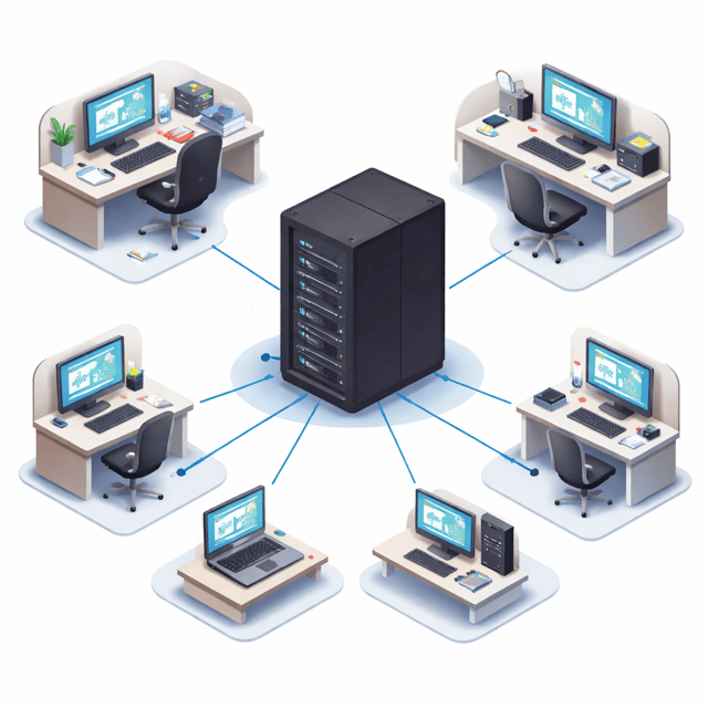 【高校情報】3分でわかる！集中処理システムと分散処理システムの違い