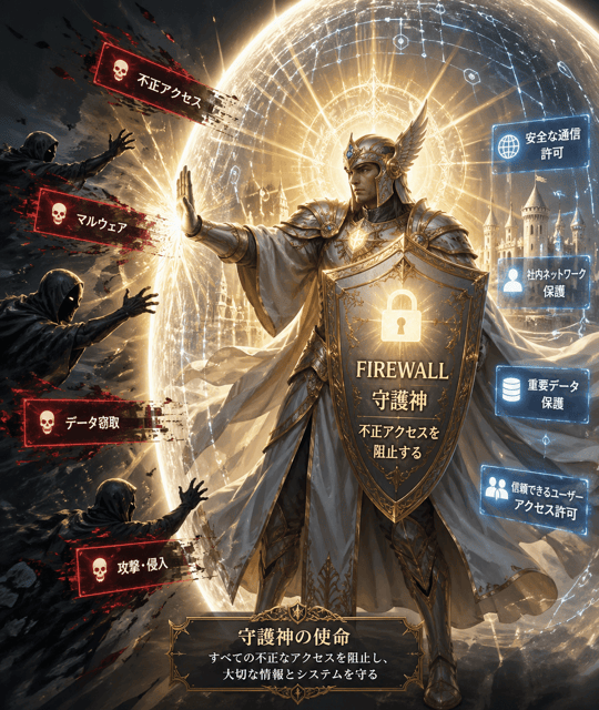 【高校情報】3分でわかる！ファイアウォールとセキュリティホールの違い