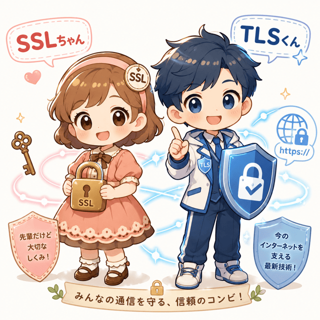 【高校情報】3分でわかる！SSLとTLSの違いをわかりやすく解説