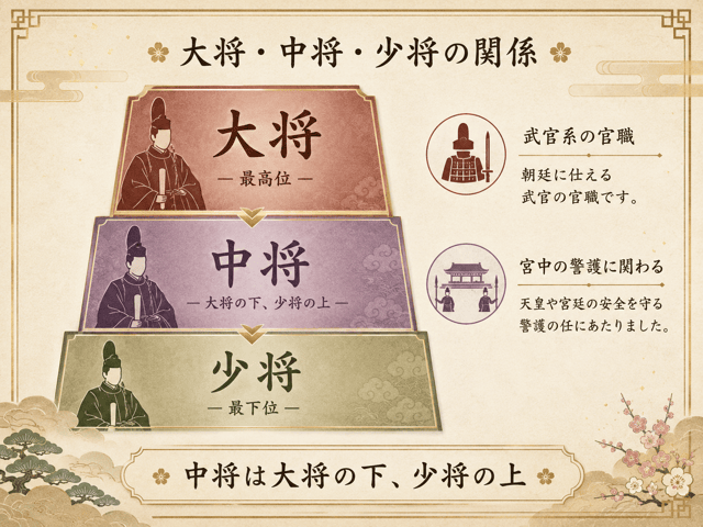 中将 平安時代